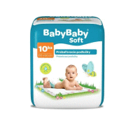 BabyBaby Soft 10ks, prebaľovacie podložky