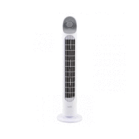 Stĺpový ventilátor, biela farba 82cm, 40W HOME