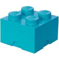 Úložný box 4 modrý 250x250x180 LEGO