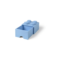 Úložná zásuvka 4 bledo modrá 250x250x180 LEGO