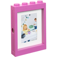 Fotorámček – ružový 26,8x19,2x4,7cm, LEGO