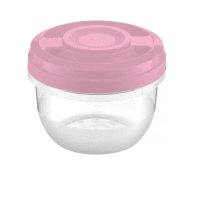 Nádobka do mikrovlnnej rúry Smart Light Pink 0,5 l AMBITION