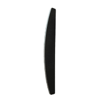 Pilník na nechty papierový čierny 18cm 031-5
