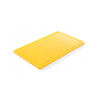 Plastová doska 50x30x2 cm žltá HENDI