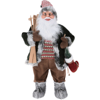 Santa 80cm zelený