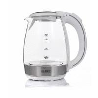 Rýchlovarná kanvica sklo 1,7L MAX 2200W biela FIRST AUSTRIA