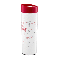 Termohrnček Line Art Christmas Flask 340 ml AMBITION