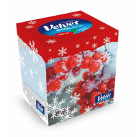 Kozmetické obrúsky Cube WINTER 56ks 3vr. VELVET