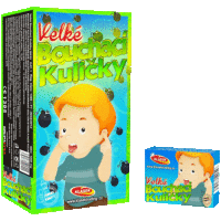 Búchacie guličky 50ks bal