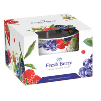 Vonná sviečka v skle 115g Fresh Berry SANTO CANDLES