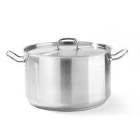 Hrniec stredný s pokrievkou KITCHEN LINE 32cm / 15L HENDI