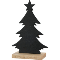 Vianočný stromček 22cm dekorácia BLACK