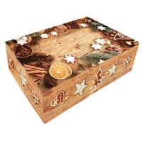 Krabička na vianočné pečivo Maxi 25x15x7cm Vianoce  ALVARAK