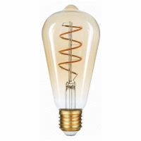 Avide LED Soft Filament ST58 4.5W E27 EW (400lumen)