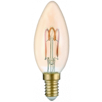 LED Soft Filament Candle 3W E14EW AVIDE