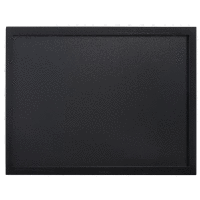 Nástenná tabuľa 60x40cm s rámom, BLACK + 1 biely popisovač SECURIT PRO