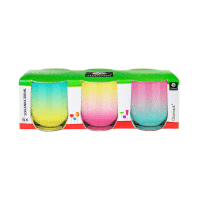 Pohár nízky COLORFUL 300ml set 6ks GLASMARK