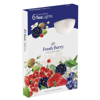 Čajové sviečky 6ks Fresh Berry SANTO CANDLES