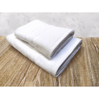 Detail - Biely uteráčik na tvár - LONDON 50x30cm 450g/m2 Biely uteráčik na tvár - LONDON 50x30cm 450g/m2