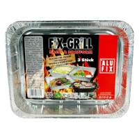 Miska na grilovanie/pečenie 32x26cm 3ks ALUFIX FIX-GRILL