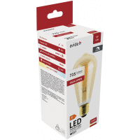 LED Filament ST57 7W E27 WW Dimmable/Amber (725lumen) AVIDE