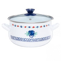 Hrniec smaltovaný KALINA 22cm 5L EMALIA OLKUSZ