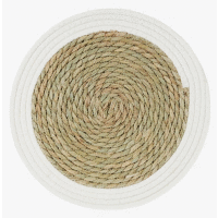 Prestieranie BOHO 35cm okrúhle natural/biela AMBITION