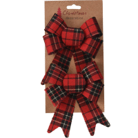 Mašla RED 17cm set 2ks