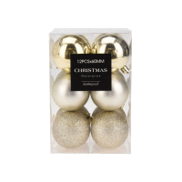 Vianočné gule 6cm set 12ks STARLIGHT