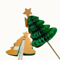 Párty napichovátka stromček 10cm (10ks)