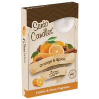 Čajová sviečka 6ks Orange&Cinnamon