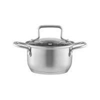 Nerezový hrniec s pokrievkou 16cm 1,5l Hugo AMBITION