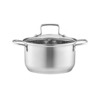 Nerezový hrniec s pokrievkou 22cm 3,5l Hugo AMBITION