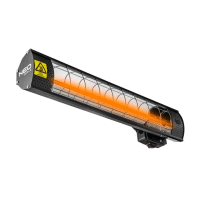 Sálavý ohrievač 2000W, IP55, vykurovacie teleso zlatá halogénová lampa