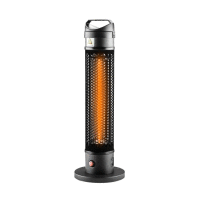 Sálavé vykurovacie teleso 1000W, stojace, IP44, výhrevné teleso s karbónovou lampou