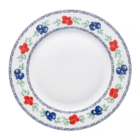 Porcelánový plytký tanier Kalina 27 cm AMBITION