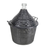 Demižón 34l sklo v plaste KLC