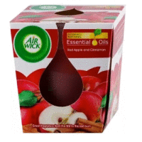 Air Wick sviečka 105g Červené jablko a škorica