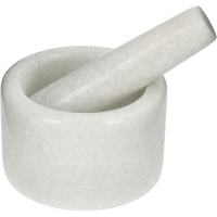 Mažiar mramorový biely 10cm BROWIN