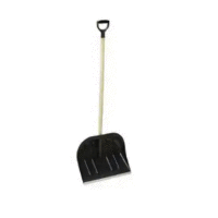 Odhŕňač/lopata na sneh plast. 46cm, s násadou KLC