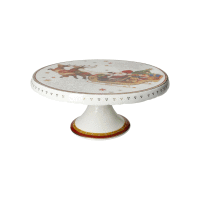 Porcelánový podnos na stopke Christmas AB Line