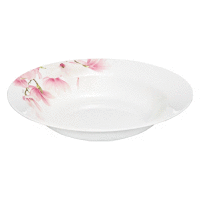 Porcelánový hlboký tanier Magnolia 23 cm AMBITION