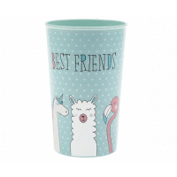 Plastový pohár BEST FRIENDS 250ml BRANQ