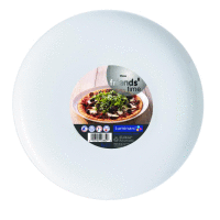 Detail - Plytký tanier PIZZA FRIENDS TIME WHITE 32cm LUMINARC Plytký tanier PIZZA FRIENDS TIME WHITE 32cm LUMINARC