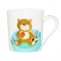 Porcelánový hrnček EDDIE 240ml BLUE AMBITION JUNIOR