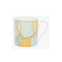 Porcelánový hrnček Geometric pastel circles 380ml AMBITION