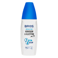 Komáre, kliešte REPELENT 100ml BROS