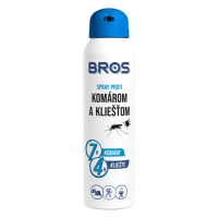 Komáre, kliešte SPREJ 90ml  BROS