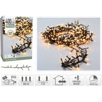 Svetlá LED Microcluster 400LED WARM W 8m