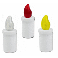 LED sviečka 10cm 90dní mix